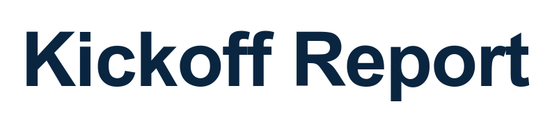 Kickoff Report logo